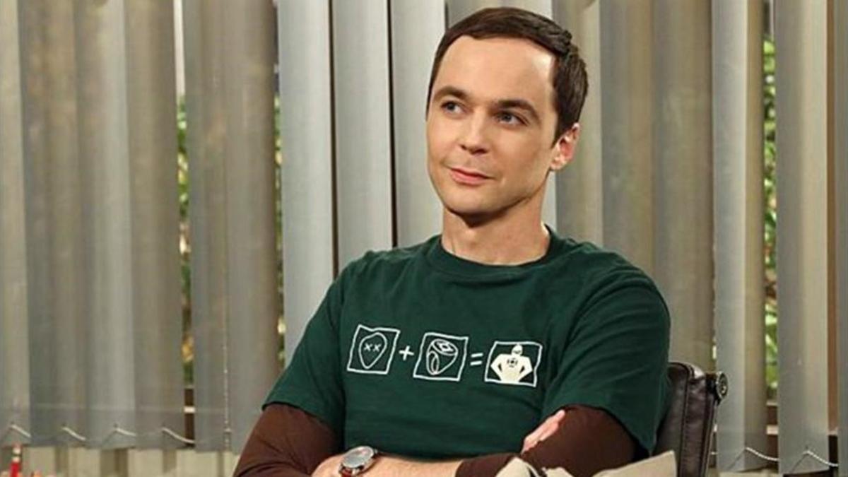 Jim Parsons, en el papel de Sheldon en 'The big bang theory'
