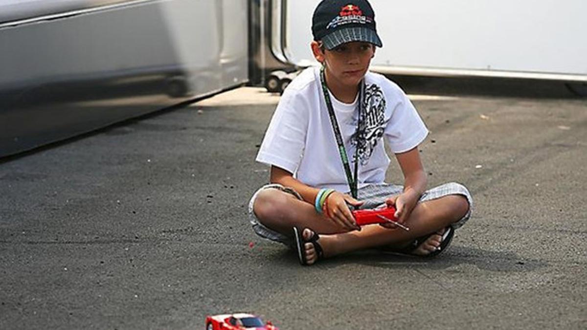 Fabian Vettel, en una imagen de archivo de 2009 en el Gran Premio de Hungría
