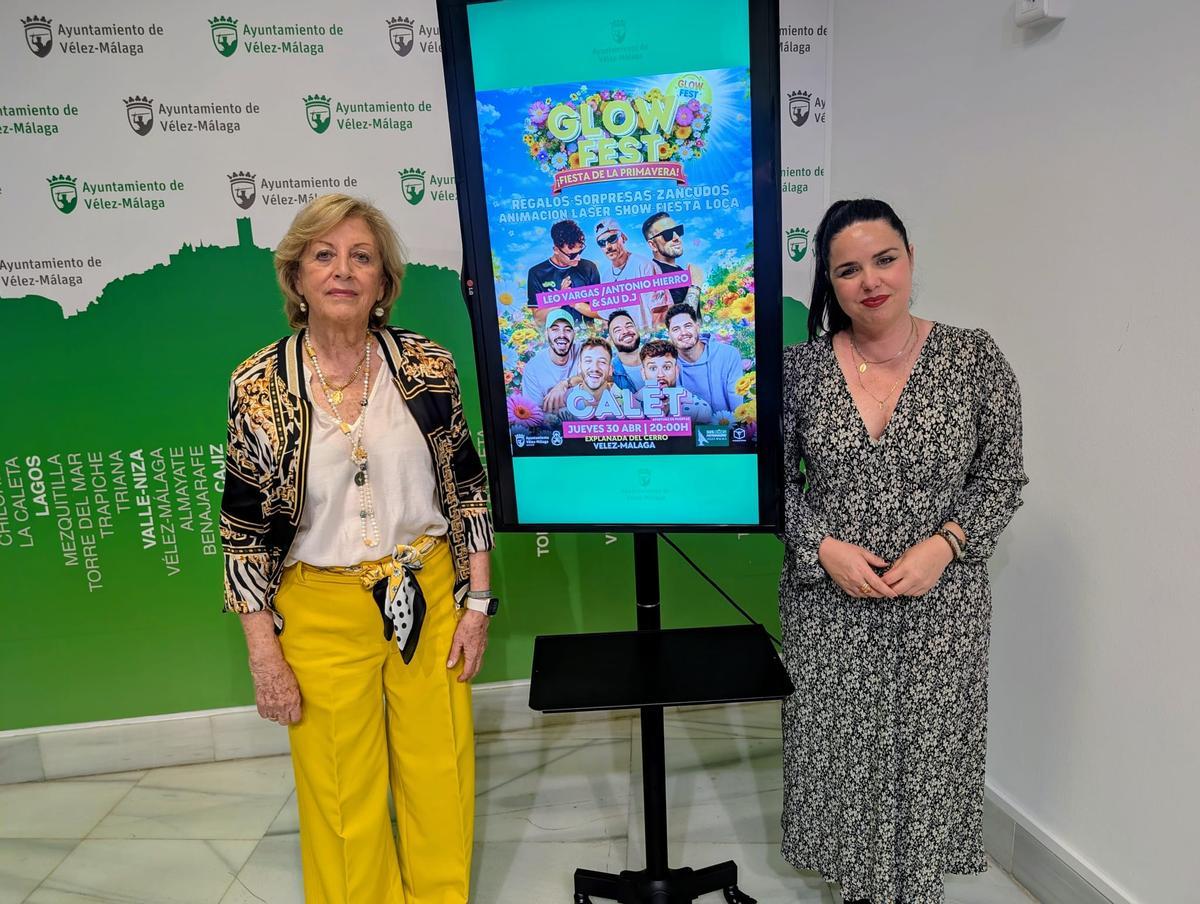 Presentación de la fiesta de la primavera con Lourdes Piña
