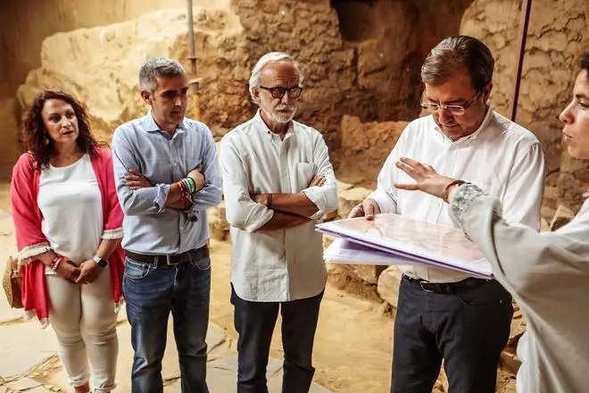 Vara aboga desde El Turuñuelo por el turismo patrimonial