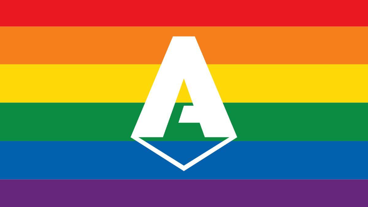 La Serie A se tiñe de arcoíris para apoyar al movimiento LGTBI