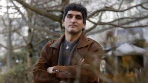 La Dani ayer, antes de bucear por la ciudad aprovechando un rato libre a mediodía.