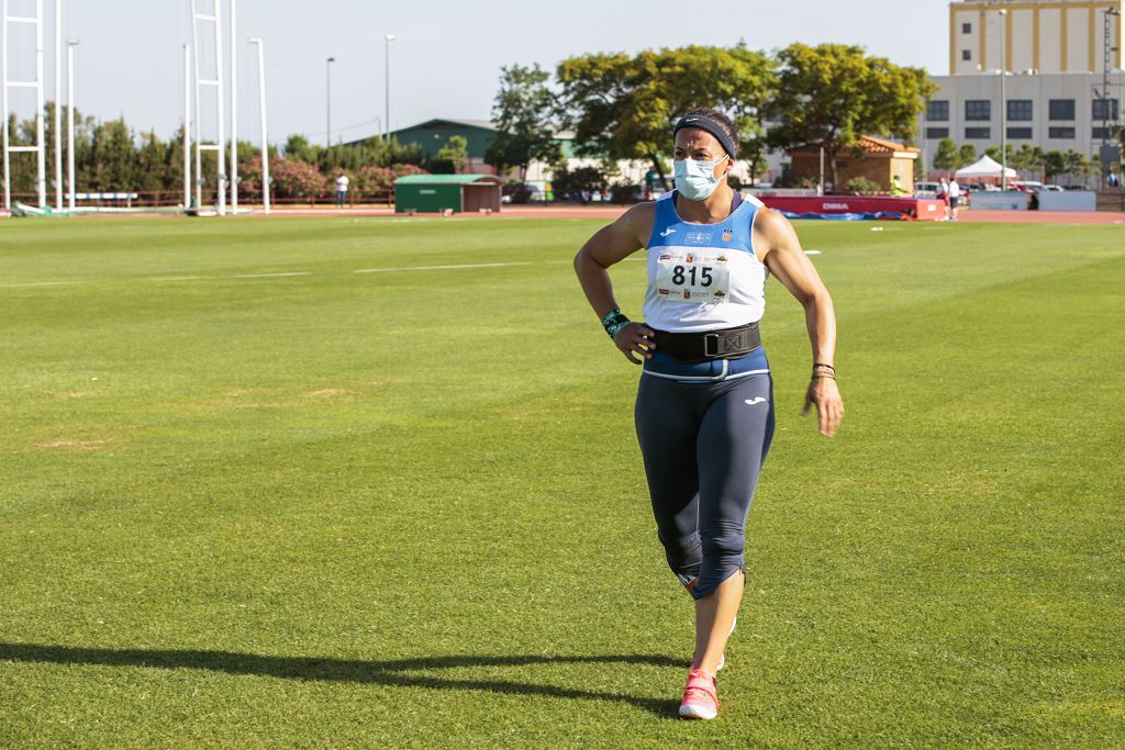 Campeonato regional de atletismo. Primera jornada