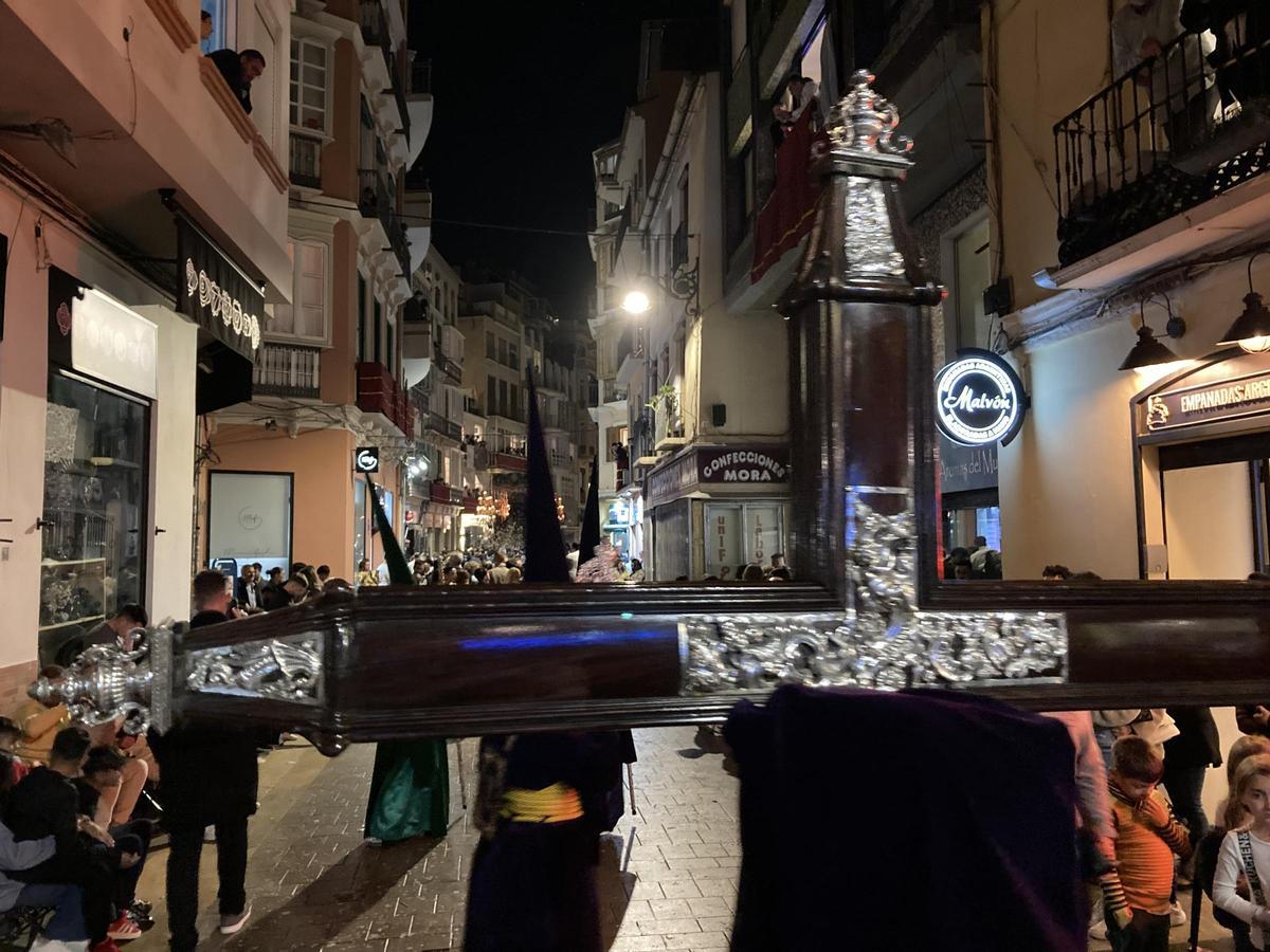 La Esperanza procesiona en último lugar del Jueves Santo.