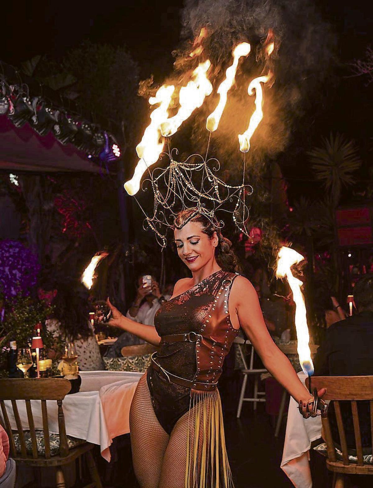 Live performances are part of the experience.
