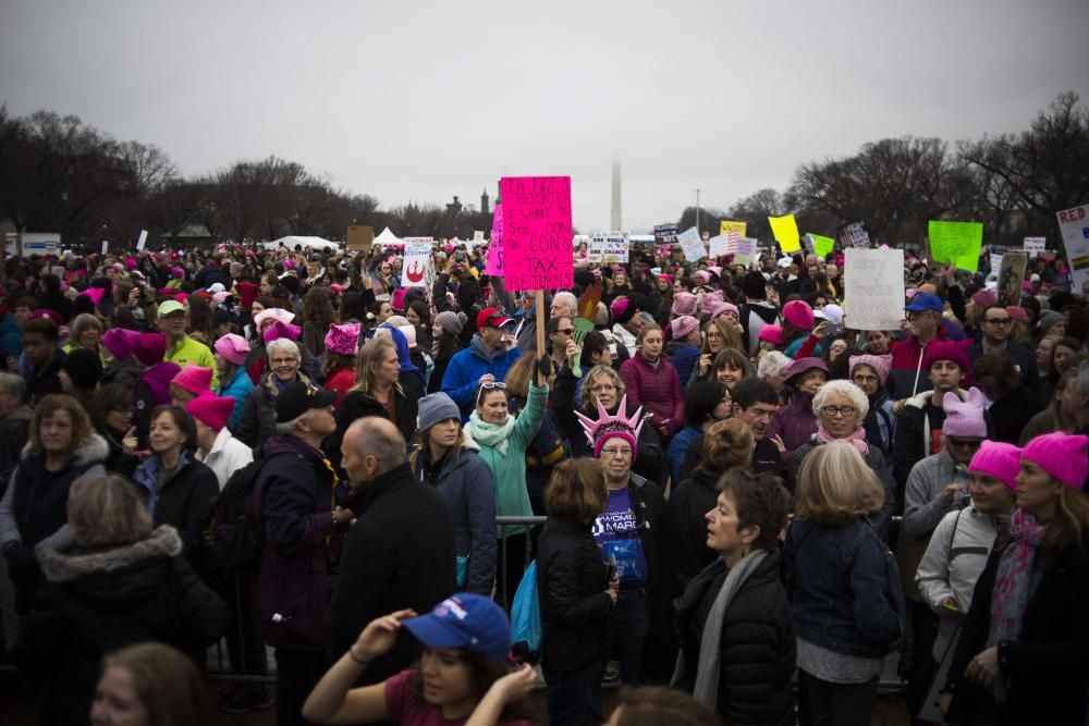 ''Marcha de las Mujeres'' contra Trump en Washington