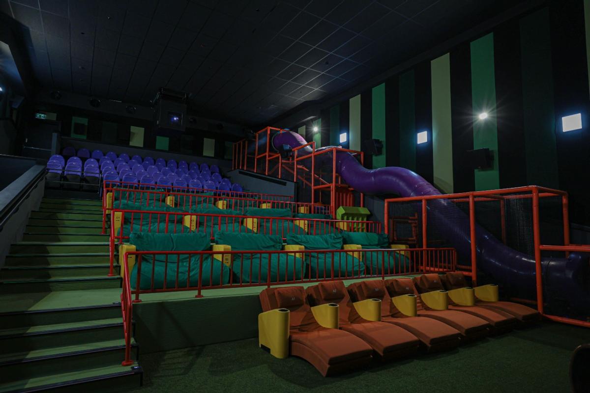 Butacas de Euro Seating para el Cinépolis Al Massarah, en Yeda, Arabia Saudí.