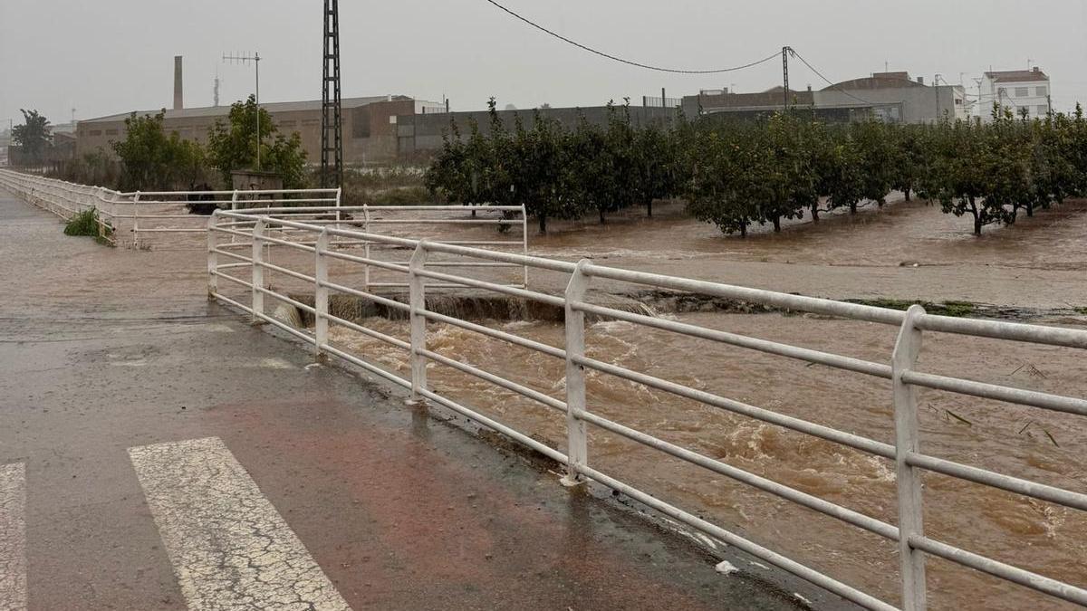 Inundaciones en Alginet