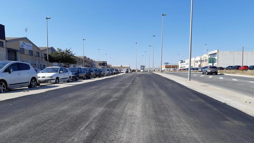 El nuevo parking del polígono de Carrús abrirá el próximo lunes con 50 plazas