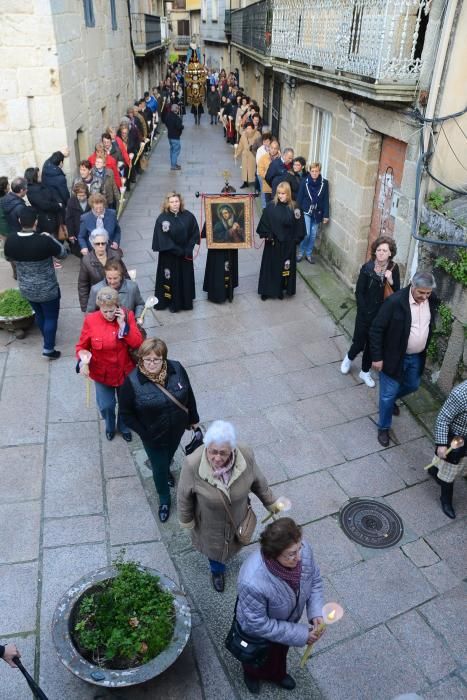 La Virgen de Los Dolores ya está en la excolegiata