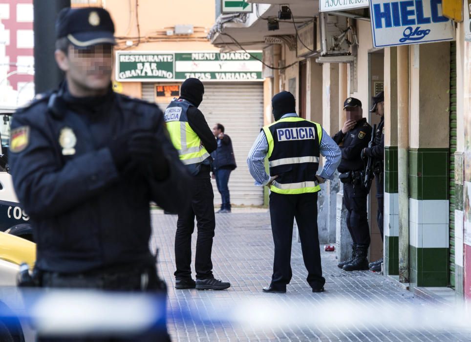 Operación antiyihadista en Palma