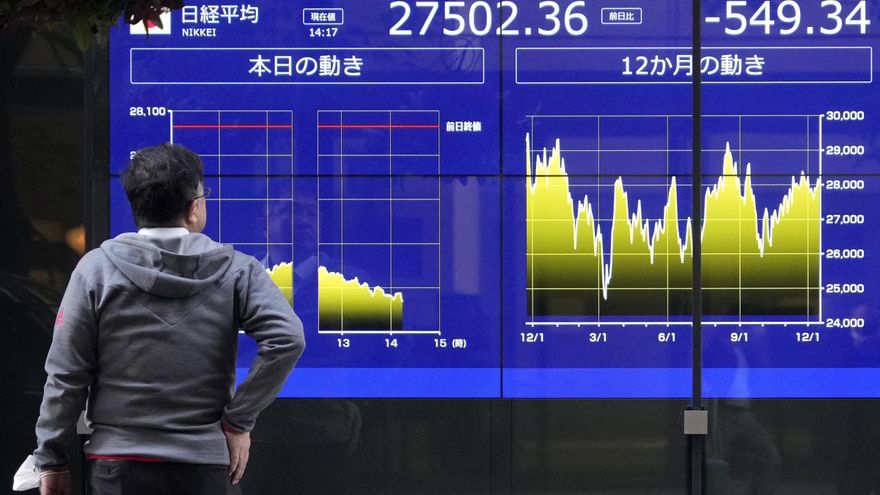Las bolsas asiáticas se hunden por el efecto Trump: crecen los temores de recesión global