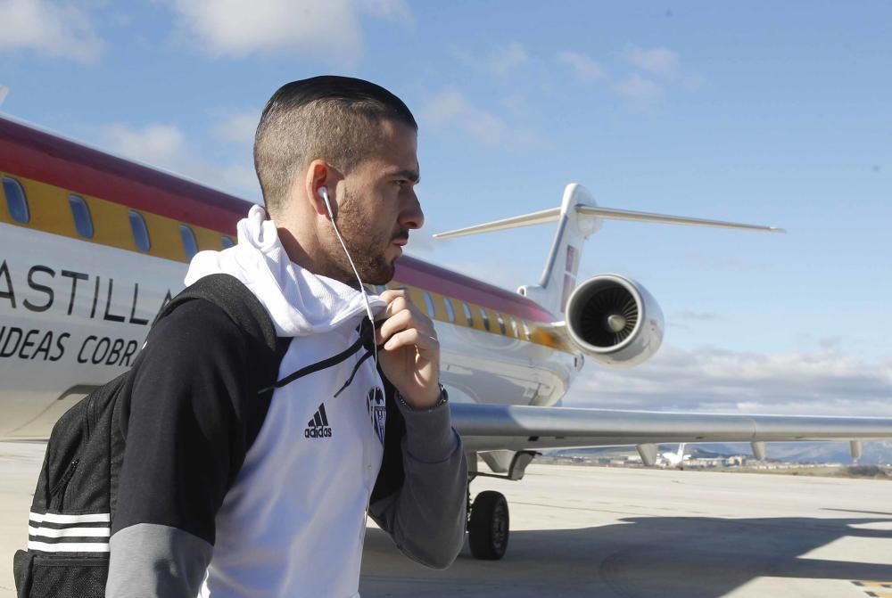 El Valencia ya está en Pamplona