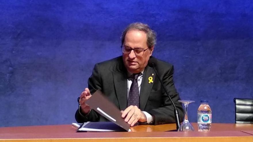 Torra demana a Sánchez diàleg &quot;real, creïble i valent&quot; en la pròxima reunió