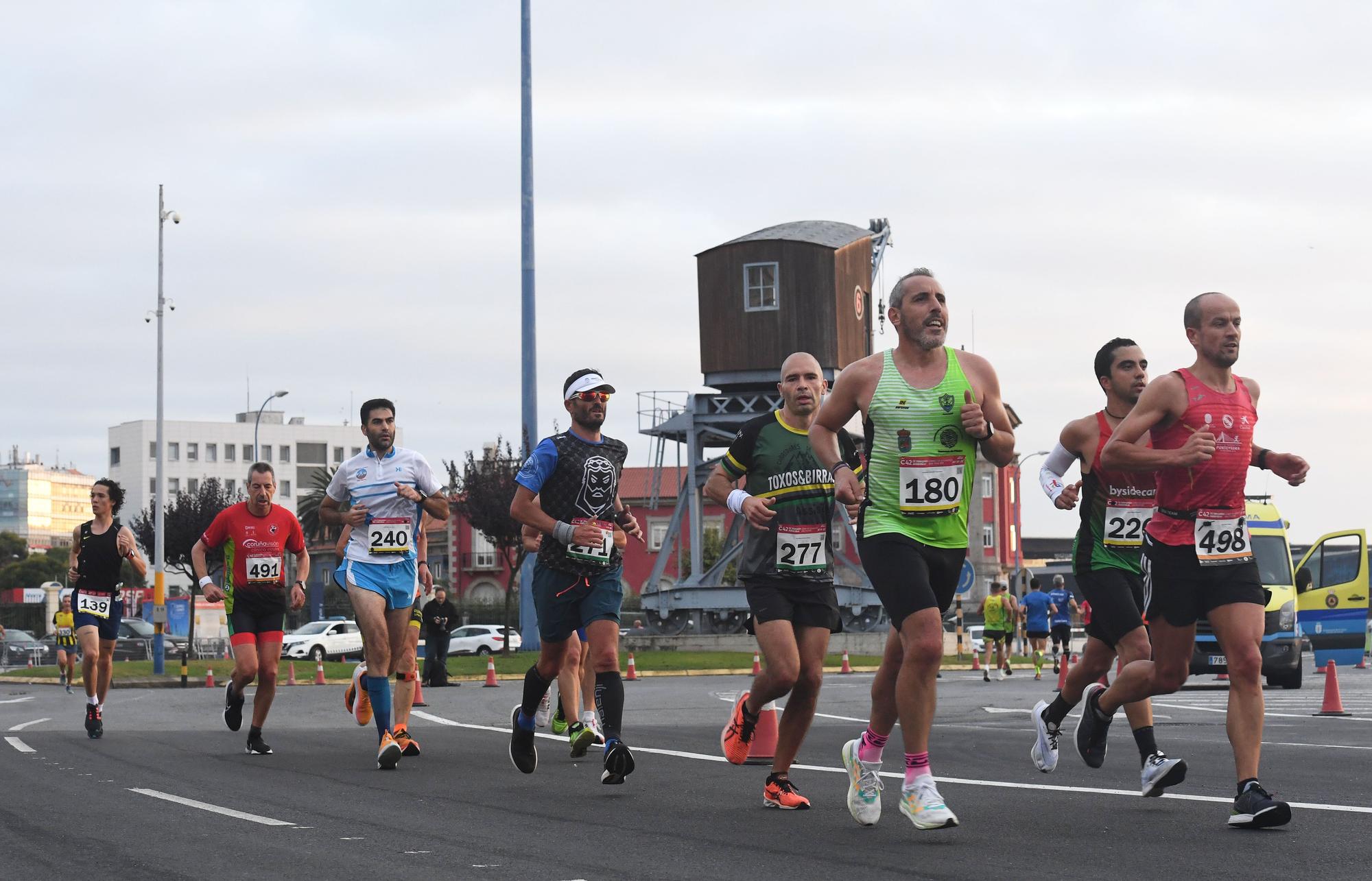 Las imágenes del Maratón de A Coruña
