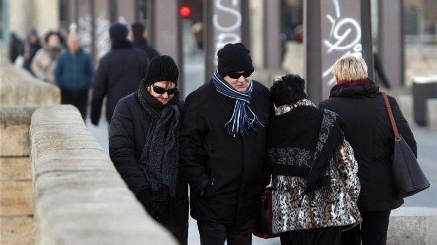 Se mantiene la alerta amarilla por bajas temperaturas en Zaragoza y Teruel