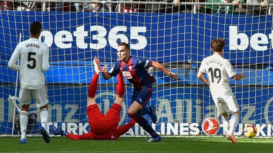 LaLiga Santander: así fue el primer gol del Eibar frente al Real Madrid