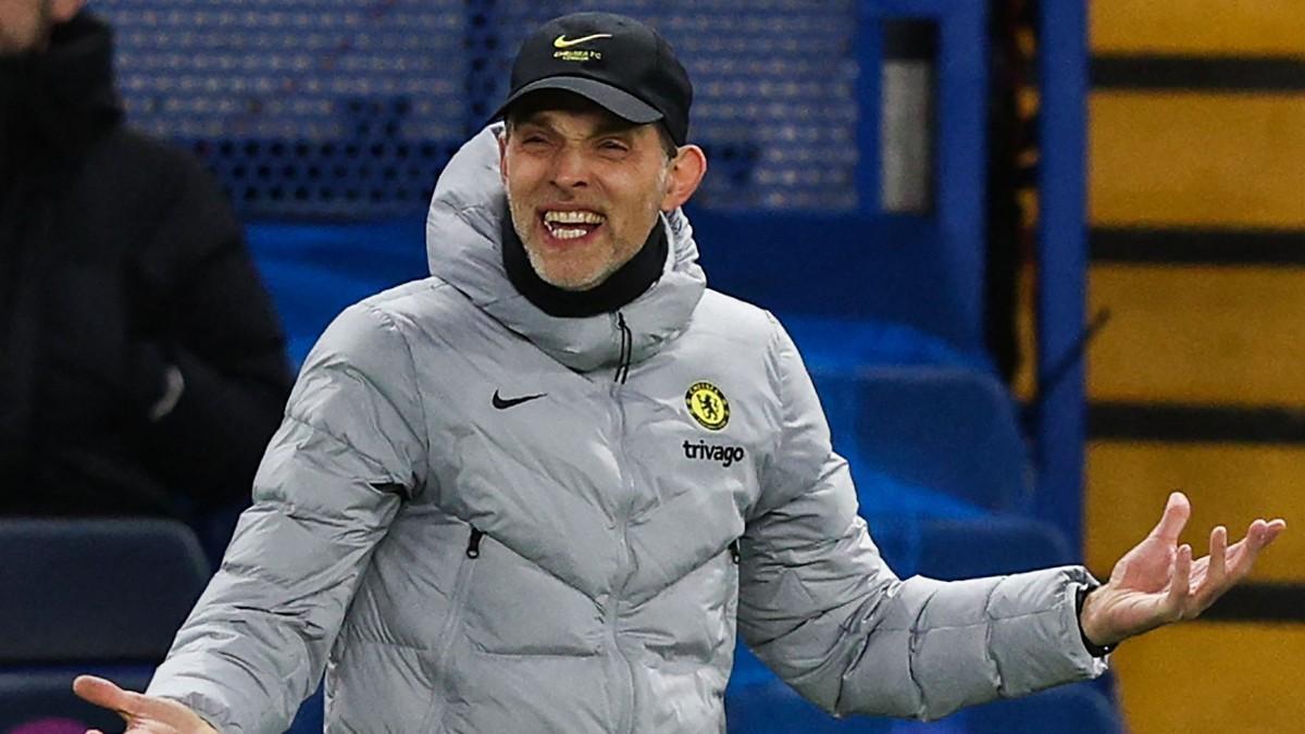 Tuchel, durante el partido contra el Madrid