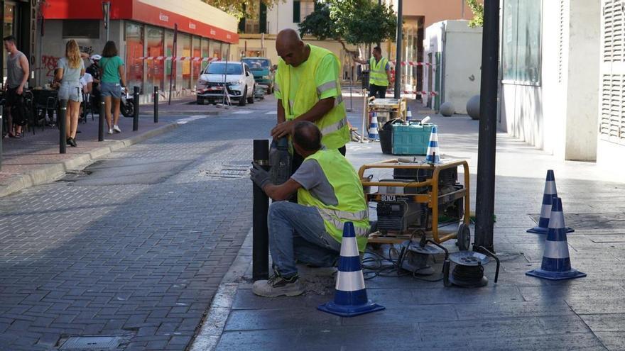 Novedades este lunes en las obras de es Pratet en Ibiza