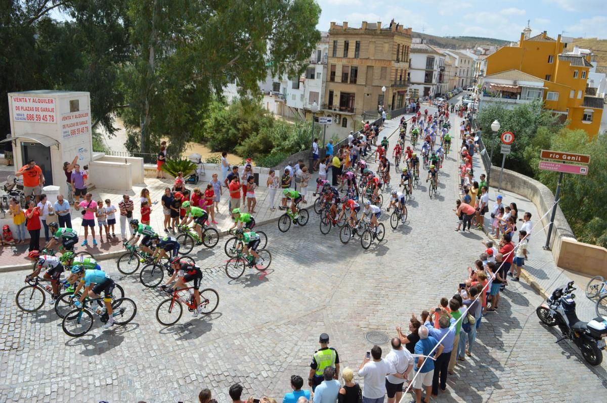 La Vuelta pedalea por la provincia.