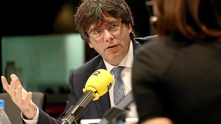 El President de la Generalitat, Carles Puigdemont