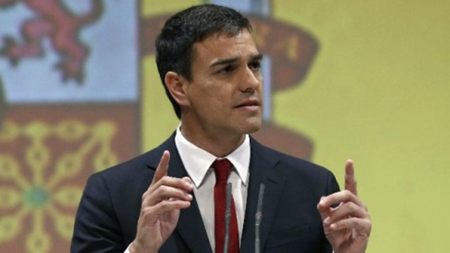 Pedro Sánchez: "Erradicaré el paro y la corrupción"