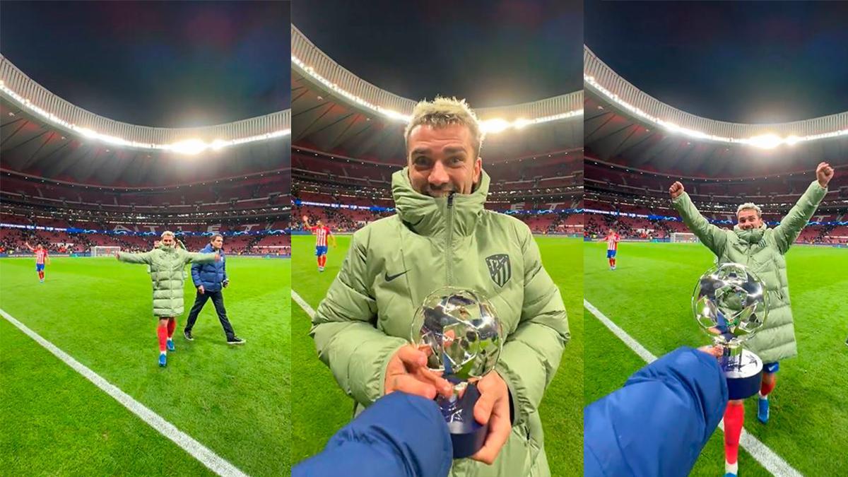 ¿Qué hace Griezmann con sus trofeos de MVP?