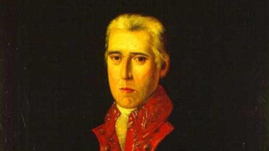 Retrato de Antonio de Escaño en el Museo Naval de Madrid.