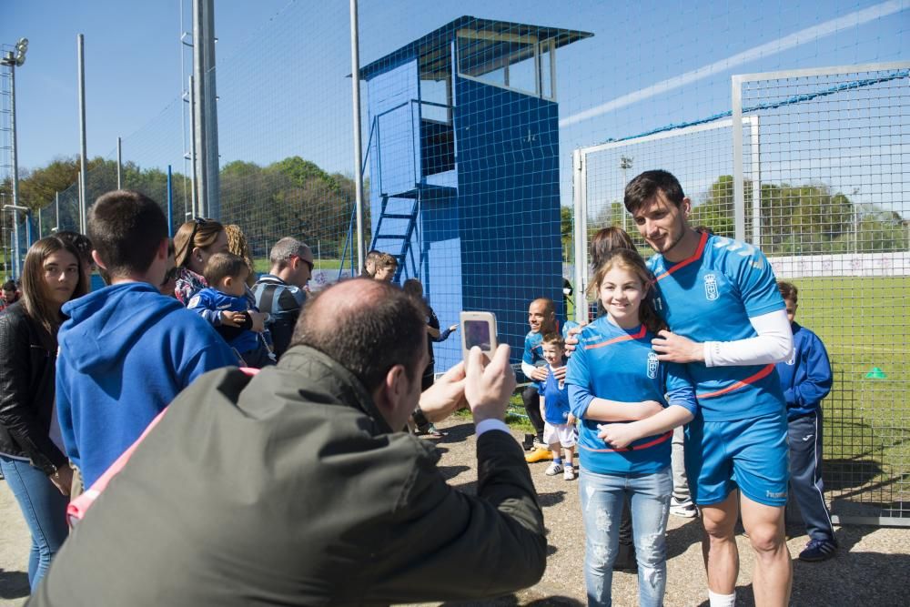 Entrenamiento del Real Oviedo