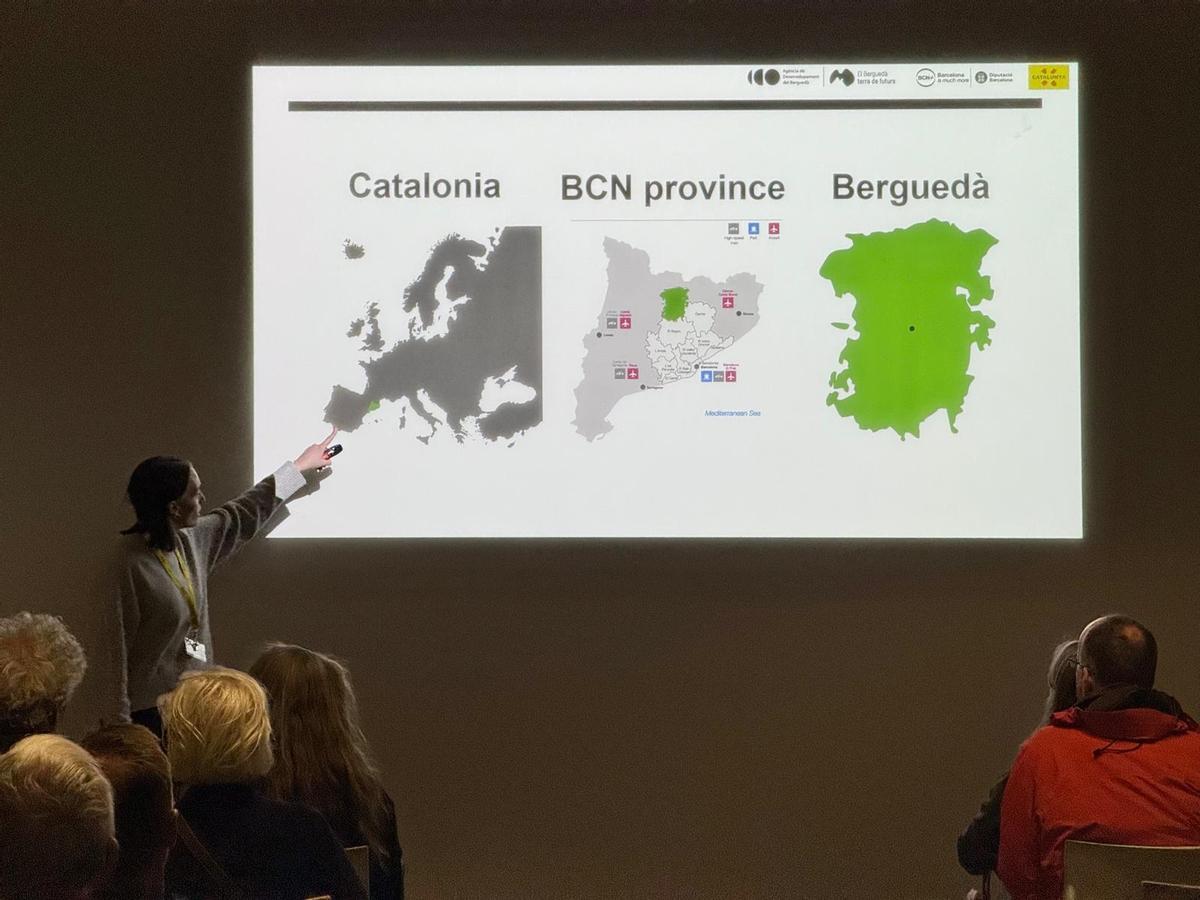 La comarca també va exposar la seva oferta cicloturística en una ponència