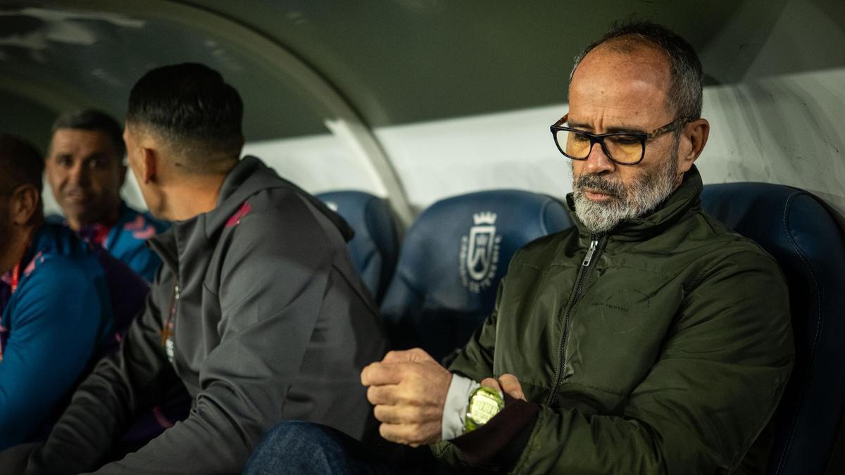Álvaro Cervera, entrenador del CD Tenerife.