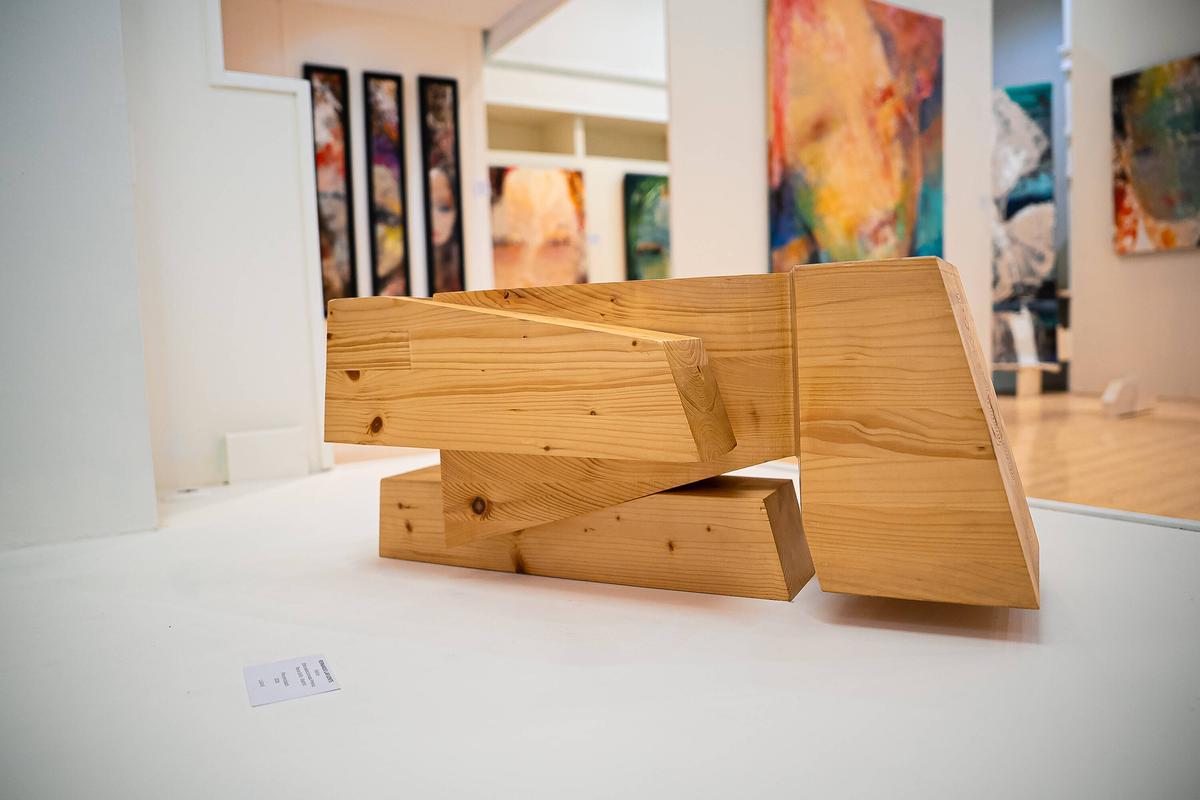 Inauguración de Art Vigo en Galerías Durán, muestra disponible hasta el próximo 31 de julio.