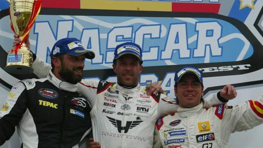 Borja García arranca la Euronascar con un podio