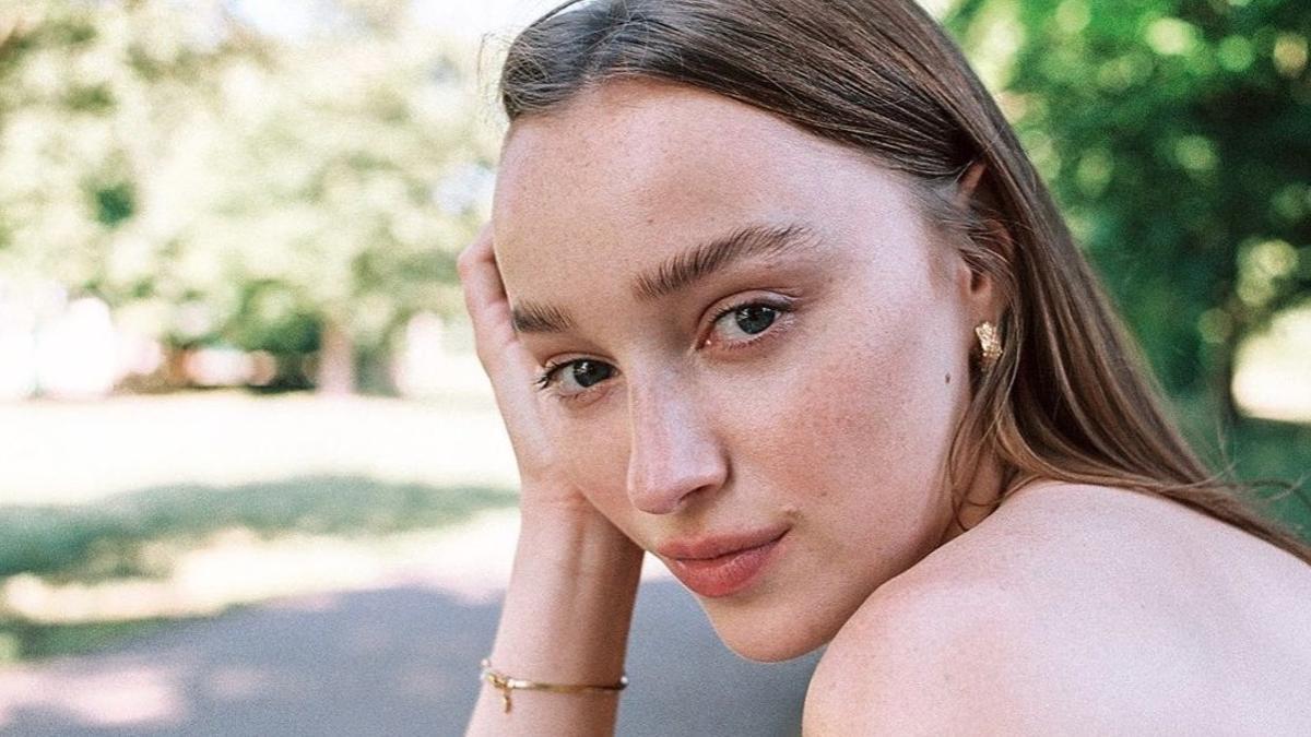 Phoebe Dynevor, en una de sus fotos de Instagram