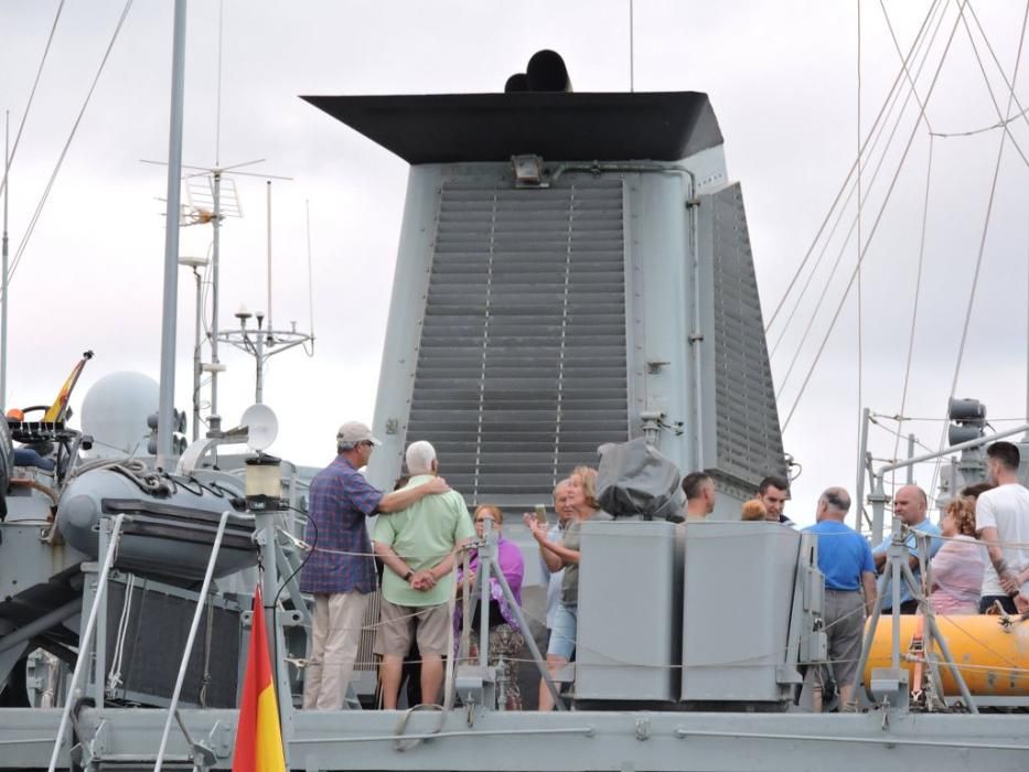 Jornada de puertas abiertas en Águilas con la Armada