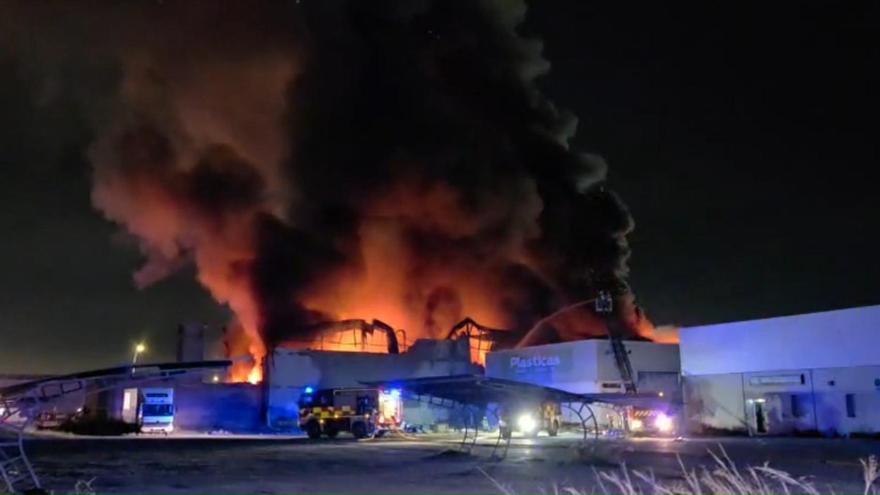 Vídeo: Incendio en la Ciudad del Transporte de Castelló