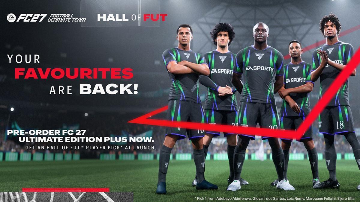 ULTIMATE TEAM FC 27 | EA Sports FC 27 confirma los 21 jugadores de Hall of FUT y revela sus valoraciones