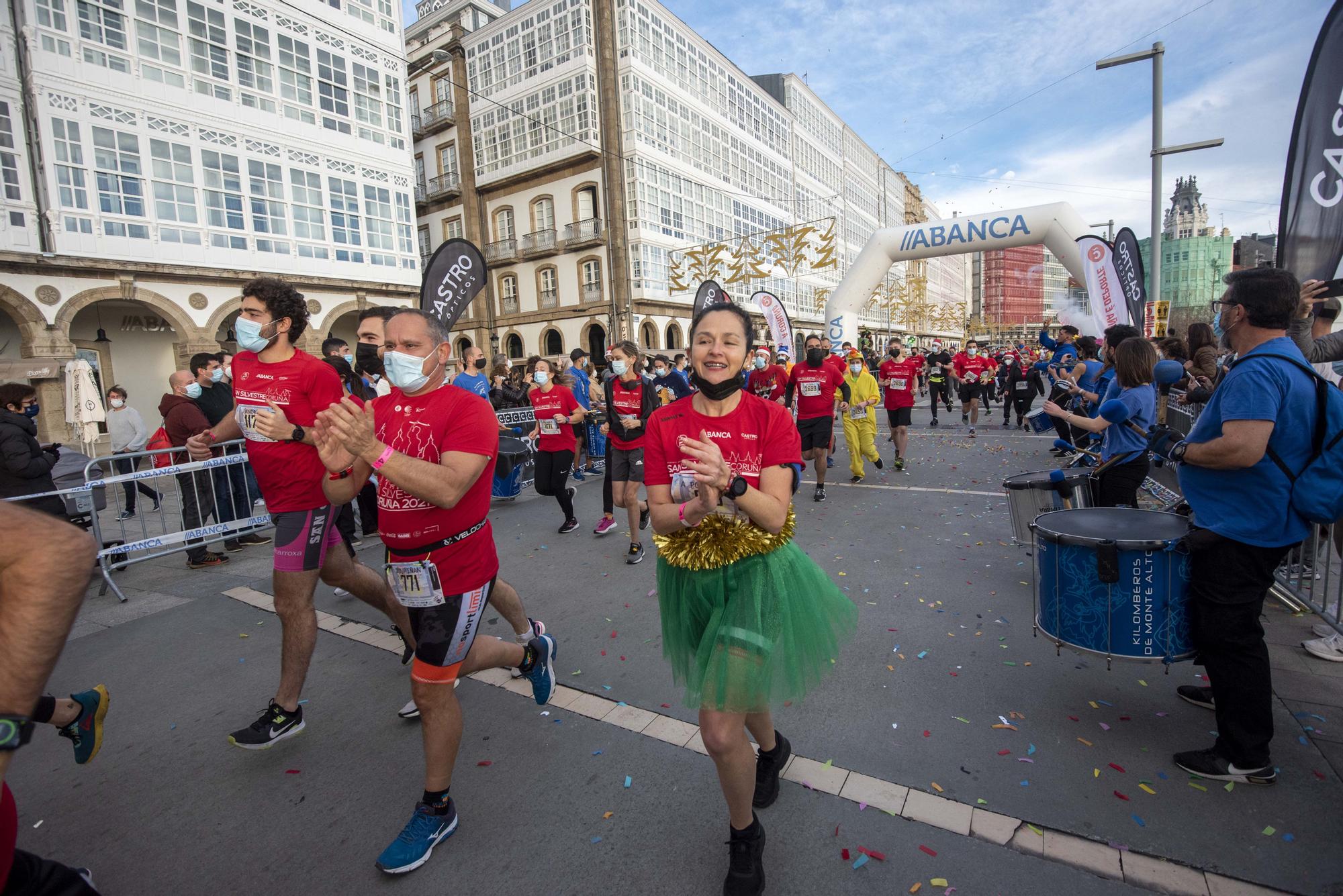 La San Silvestre regresa a las calles de A Coruña para cerrar el 2021