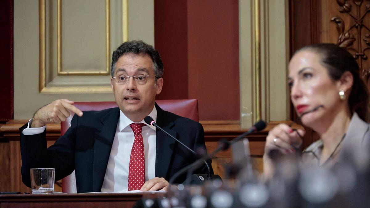 Pleno Ayuntamiento Santa de Cruz de Tenerife.