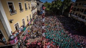 El pilar de 8 con folre i manilles de la Colla Vella Xiquets de Valls