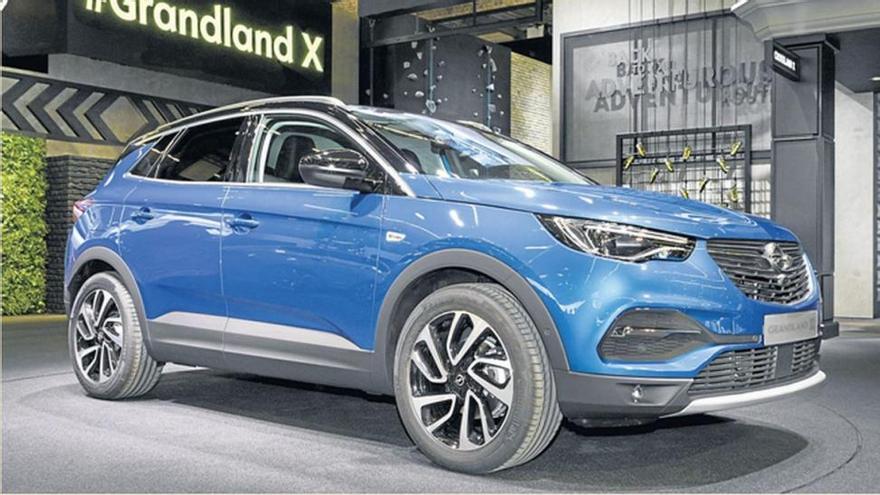 El Grandland X de Opel brilló con luz propia en Fráncfort