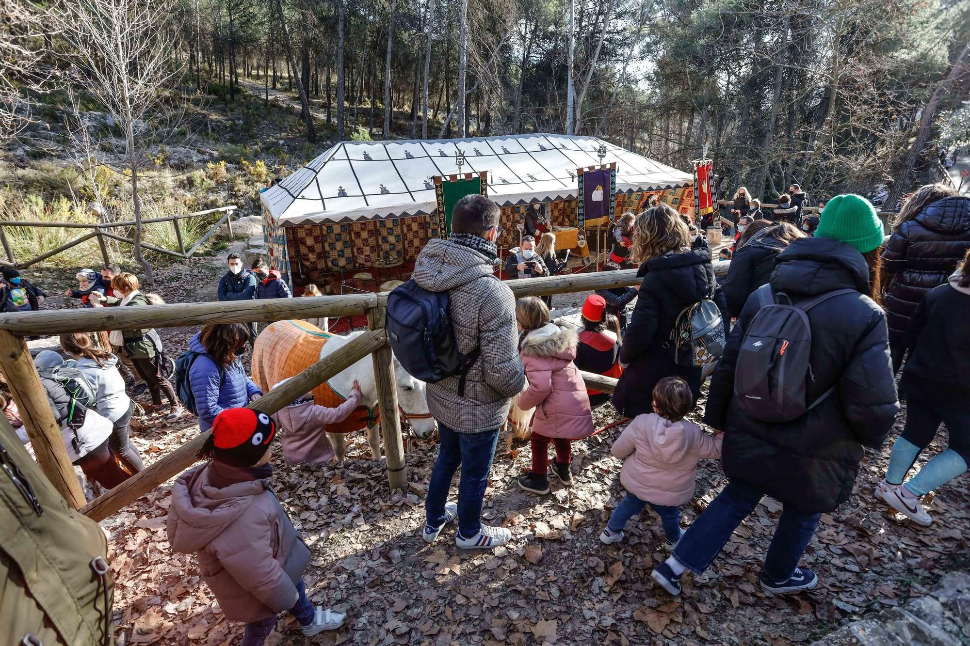 El Campamento Real prepara la llegada de los Reyes Magos a Alcoy