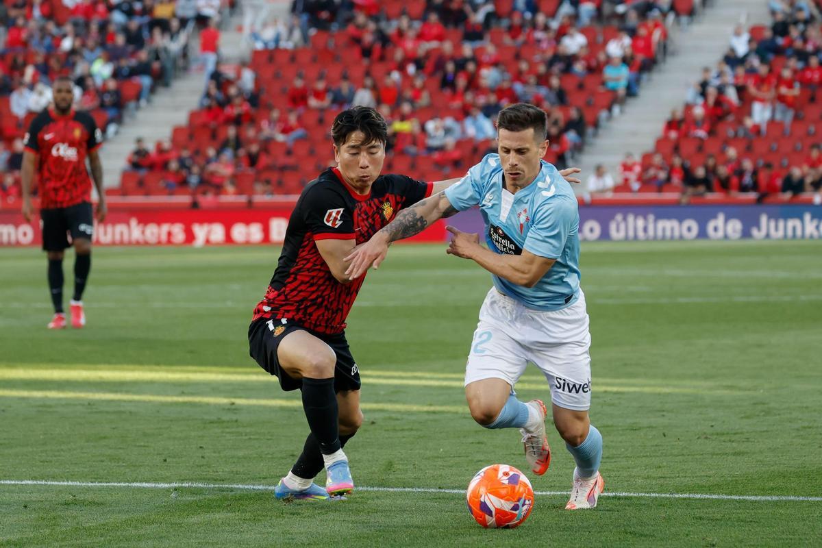 El Mallorca - Celta en Son Moix, en imágenes