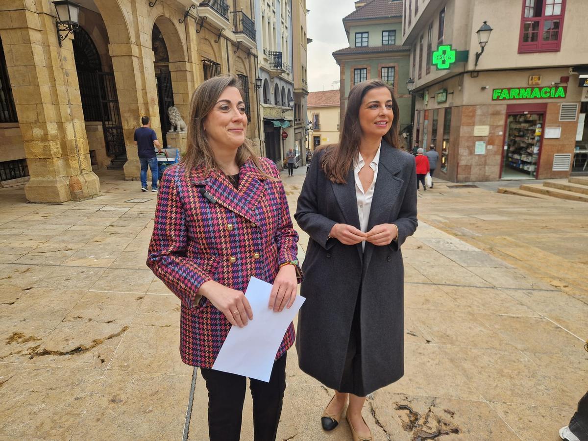 Sonsoles Peralta y Alejandra González.