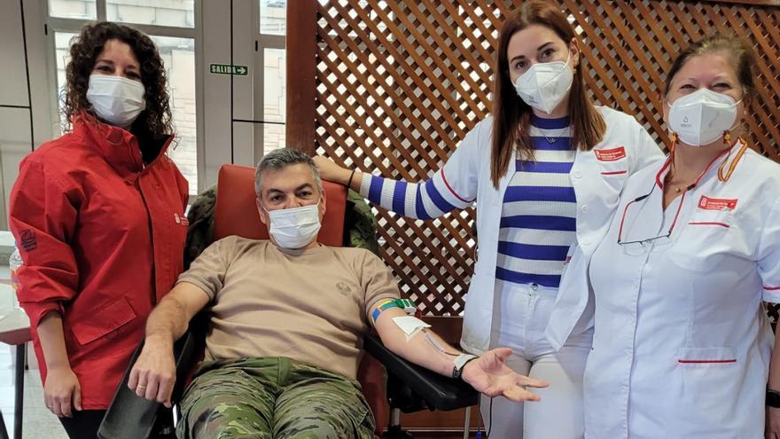 Hemodonación celebra una campaña de donación de sangre en la Base Militar Alemán Ramírez