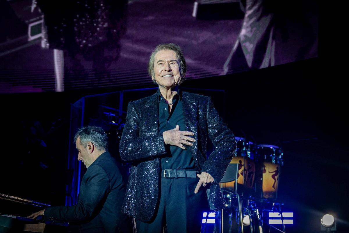 Concierto de Raphael en el Palau Sant Jordi