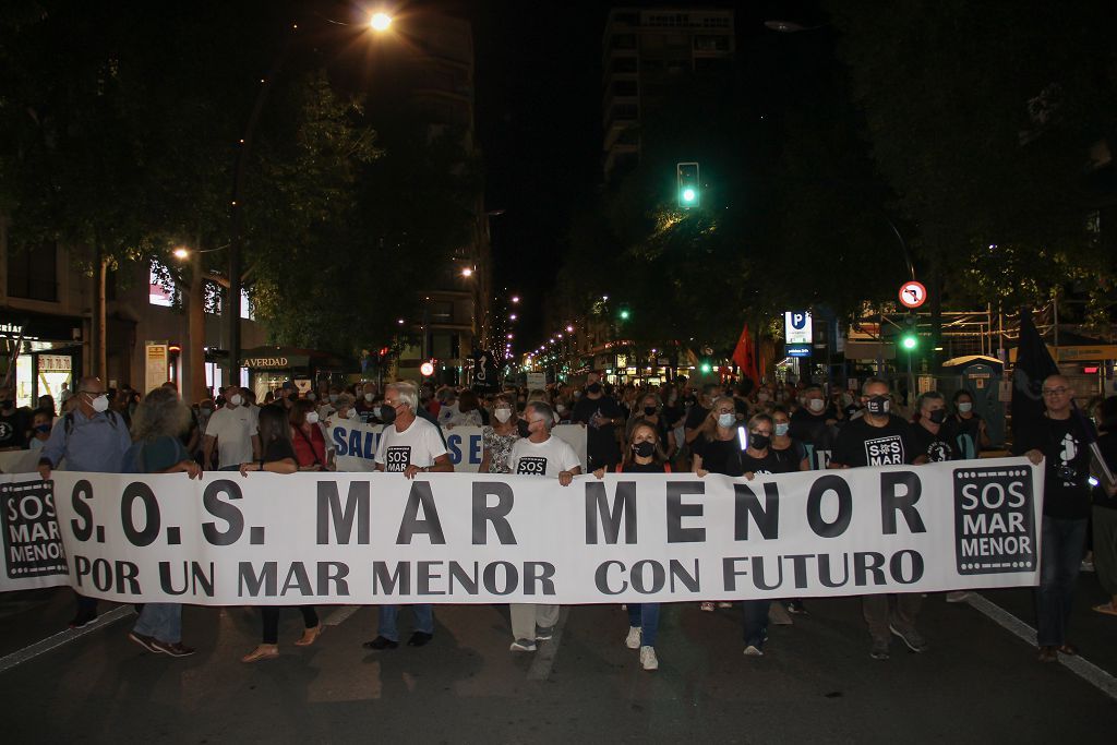 Manifestación por el Mar Menor en Murcia