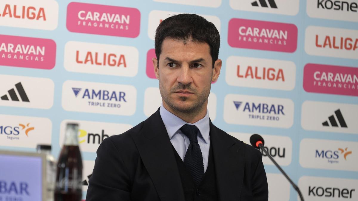 Fernando López, durante una de sus intervenciones ante la prensa