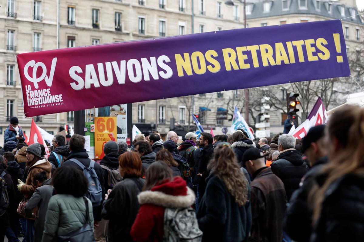 Segundo día de huelgas y manifestaciones en Francia