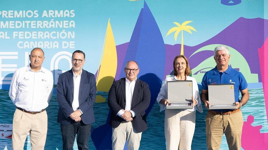 María Cantero y Luis Jordán, Premios Armas Trasmediterránea de la Real Federación Canaria de Vela